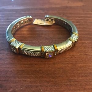 Judith Ripka Bracelet/Cuff Pink stones